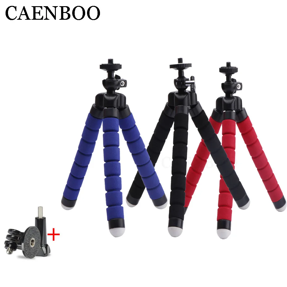 Гибкий мини штатив CAENBOO портативный держатель для телефона с цифровым креплением