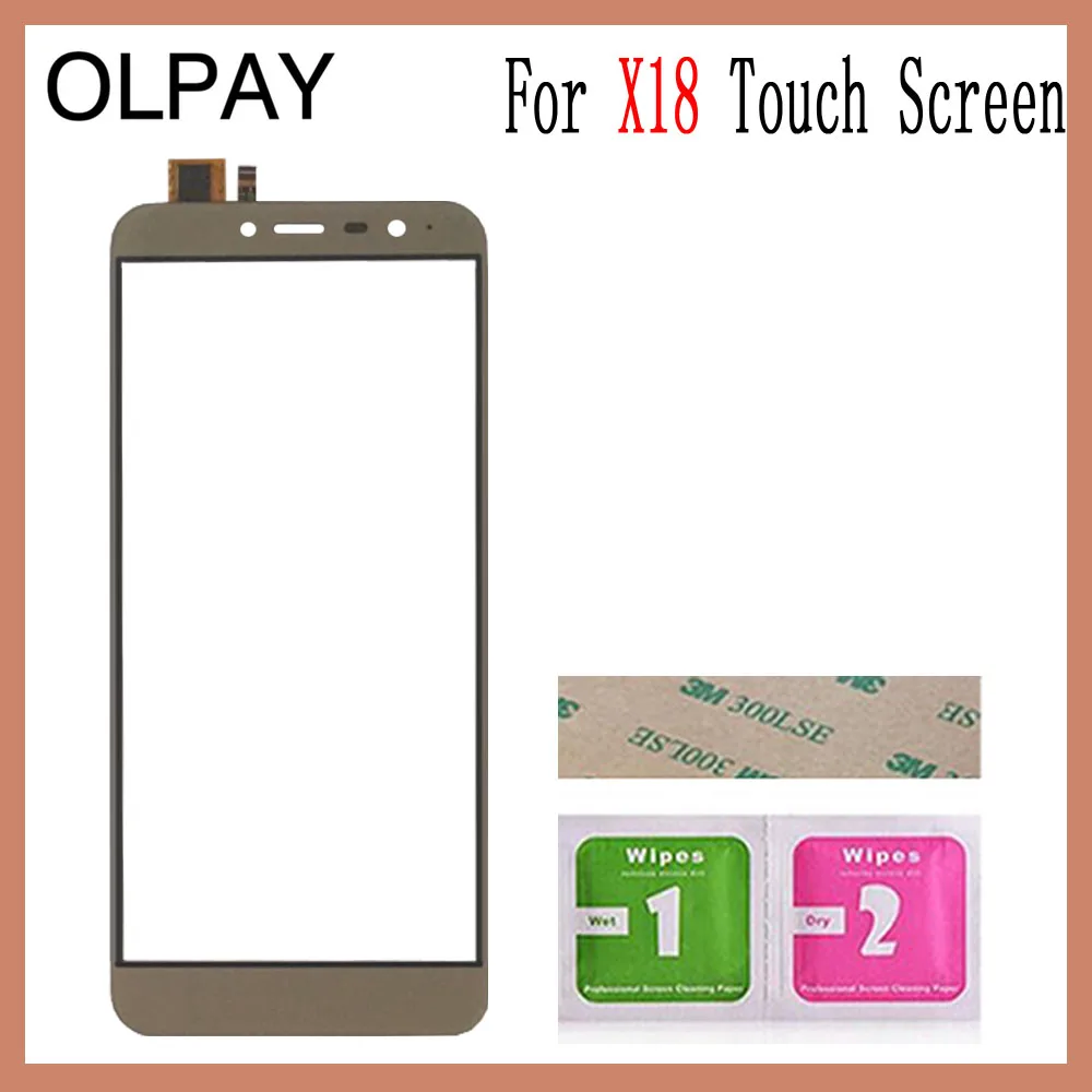 OLPAY 5,7 ''сенсорная панель для Cubot X18 сенсорный экран стекло дигитайзер панель объектив сенсор стекло Бесплатный клей и салфетки
