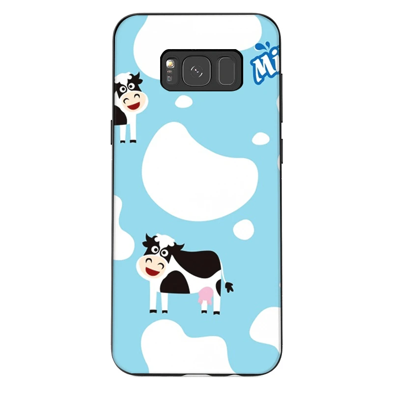 Милый силиконовый чехол для телефона Samsung S6 S7 Edge S8 S9 S10 Plus S10E с изображением