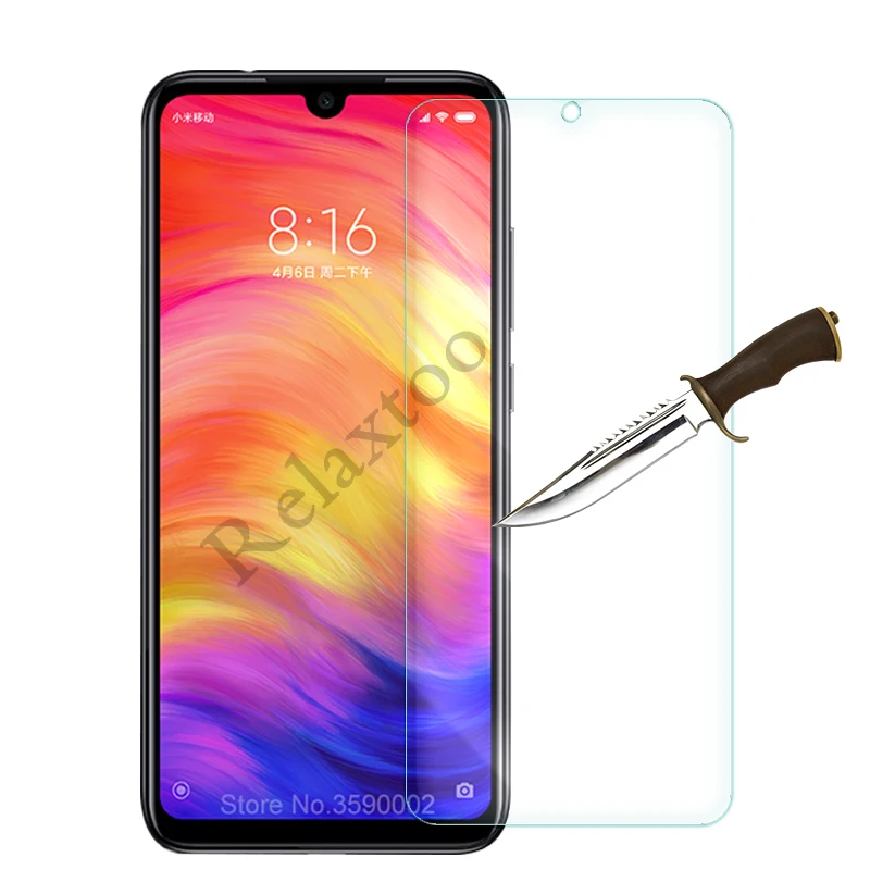 Для Xiaomi Redmi Note 7 Защитное стекло для экрана закаленное xiomi xaomi redmi note note7 защитная