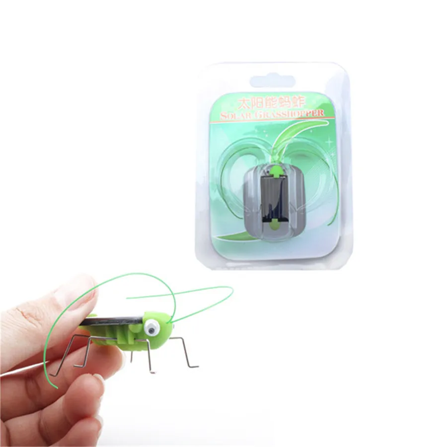 

10pcs New Solar Power Energy Crazy Grasshopper Cricket Toy