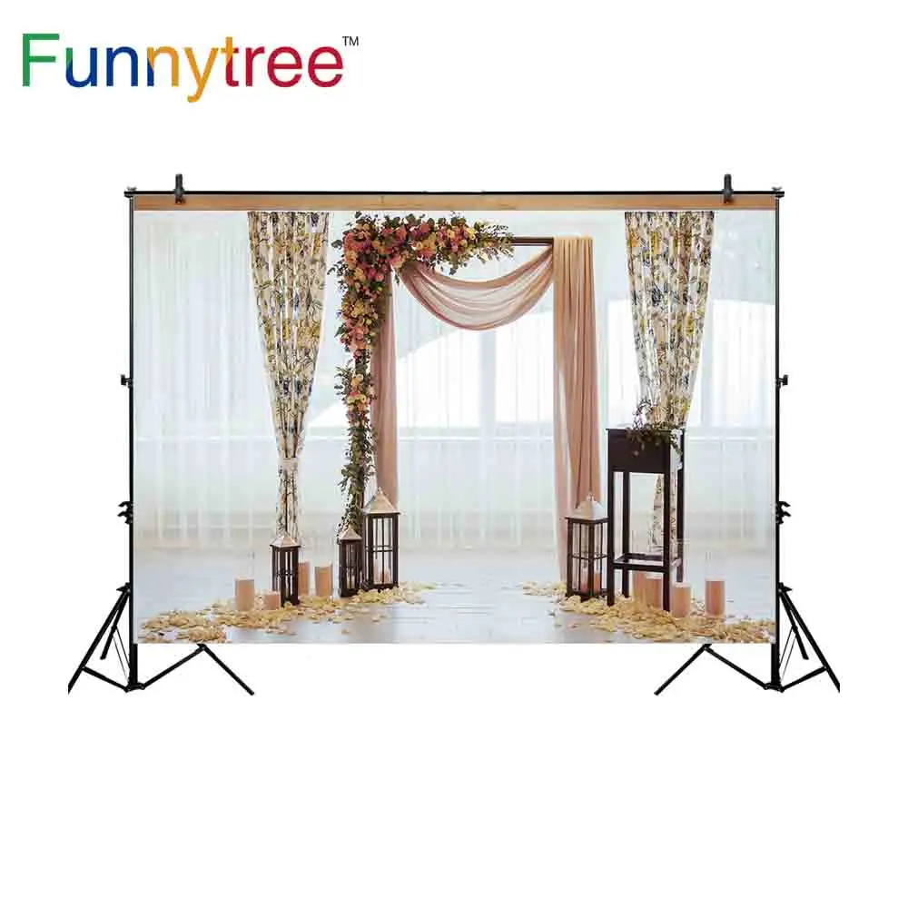 

Фон Funnytree для фотостудии, свадебная АРКА, цветочное украшение, профессиональный фон с фотобудка для фотосессии принтом