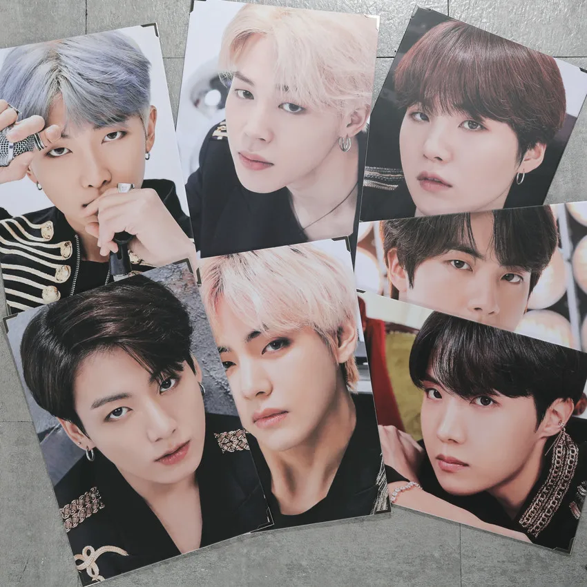Kpop Bangtan Album SUGA Official Same Paragraph Japan Field Photo Frame Picture Album Photo Frame Periphery JUNG KOOK V RM
