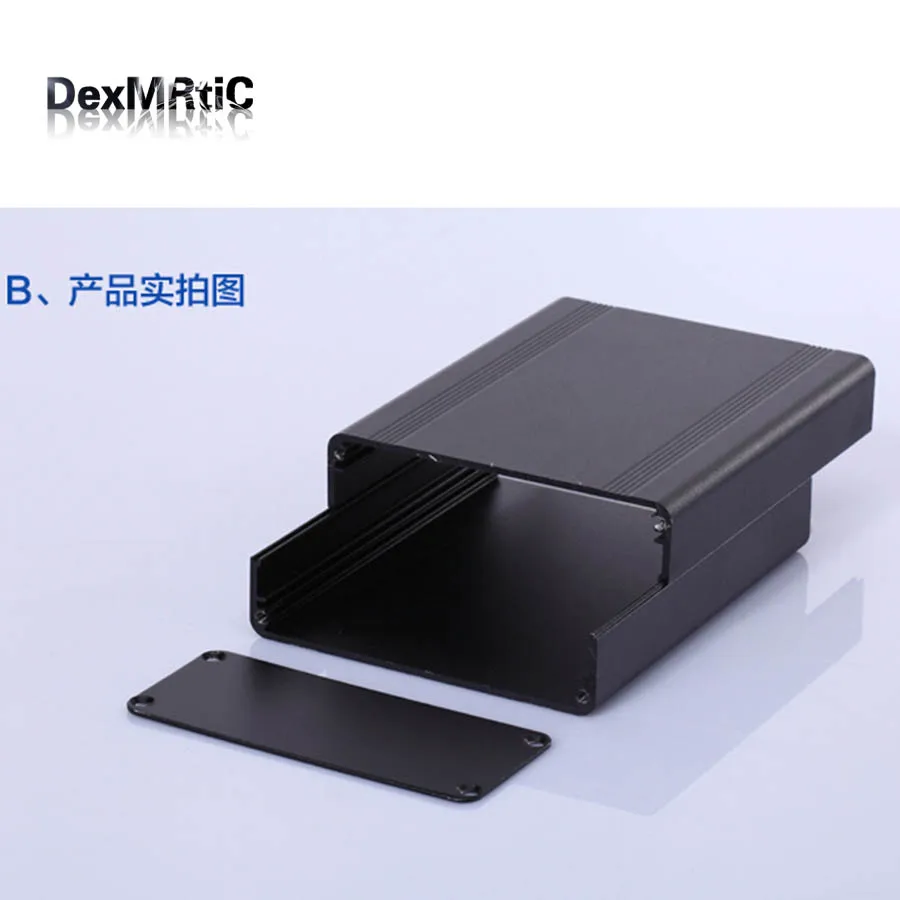 Алюминиевый корпус Корпус для электрического проекта PCB shell box 88 (3 46 &quot) X38 (1 49&quot)