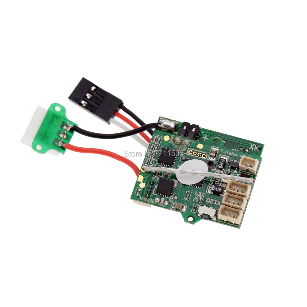 Wltoys XK K120 запасные части для радиоуправляемого вертолета Запчасти приемник