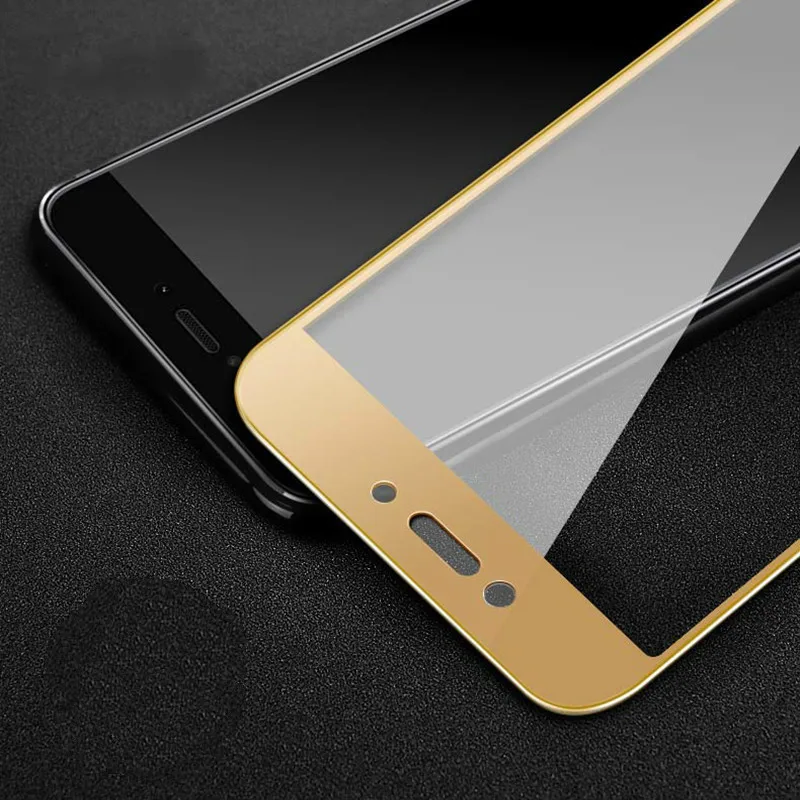 Защитное стекло для Xiaomi Redmi 4X пленка из углеродного волокна с мягкими изогнутыми