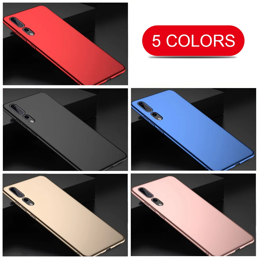 Роскошный Ультратонкий с матовой поверхностью чехол для телефона huawei P20 lite P30 Pro