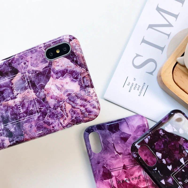 Чехол для iPhone X Xr Xs максимальный чехол шикарная блестящая мраморная кожа лепесток