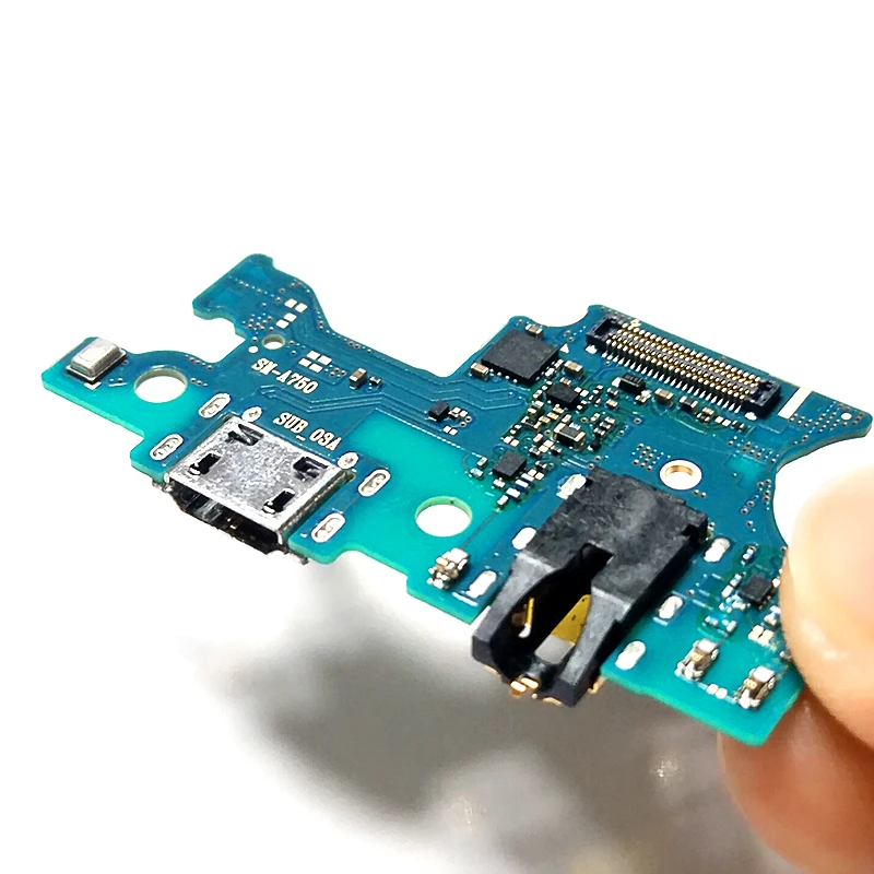 Гибкий кабель для зарядной док станции USB Samsung Galaxy A7 2018 A750 разъем зарядного