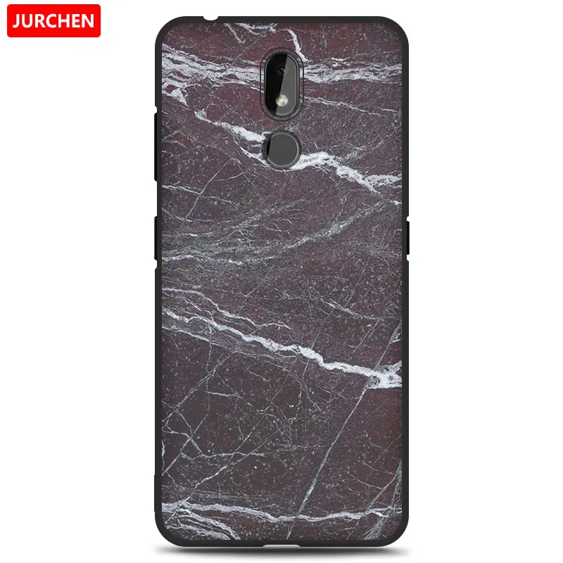 34 Чехол jurchen для Nokia 3,2 силиконовый чехол Мягкие Мультяшные из ТПУ милый цветок собака кошка Ультратонкий чехол для Nokia 3,2 Nokia3.2Back Cover - Цвет: 34