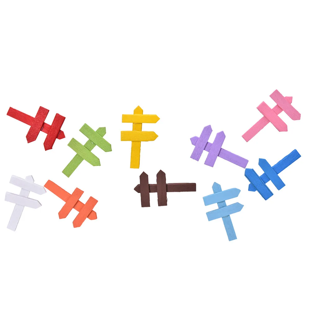 10 шт. Изделия из дерева светодиодная вывеска светодиодные вывески сказочные