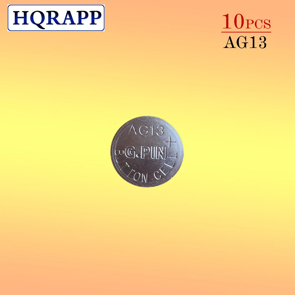 Горячая+ 10 шт AG13 LR44 LR44H LR1154 SR44 A76 357A 303 357 батарейка для монет 1,55 в щелочные для часов игрушки
