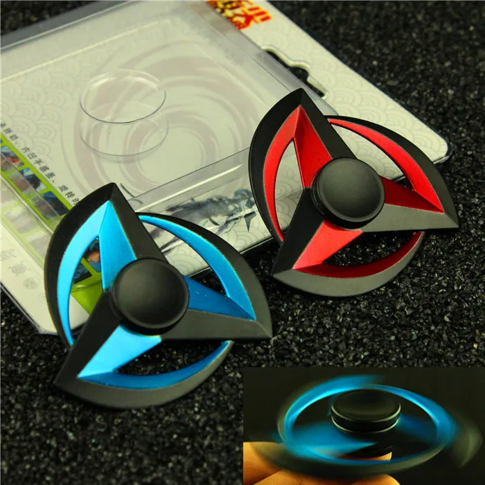 Новый Непоседа гироскоп Спиннер Наруто палец Tri вращающийся дротик