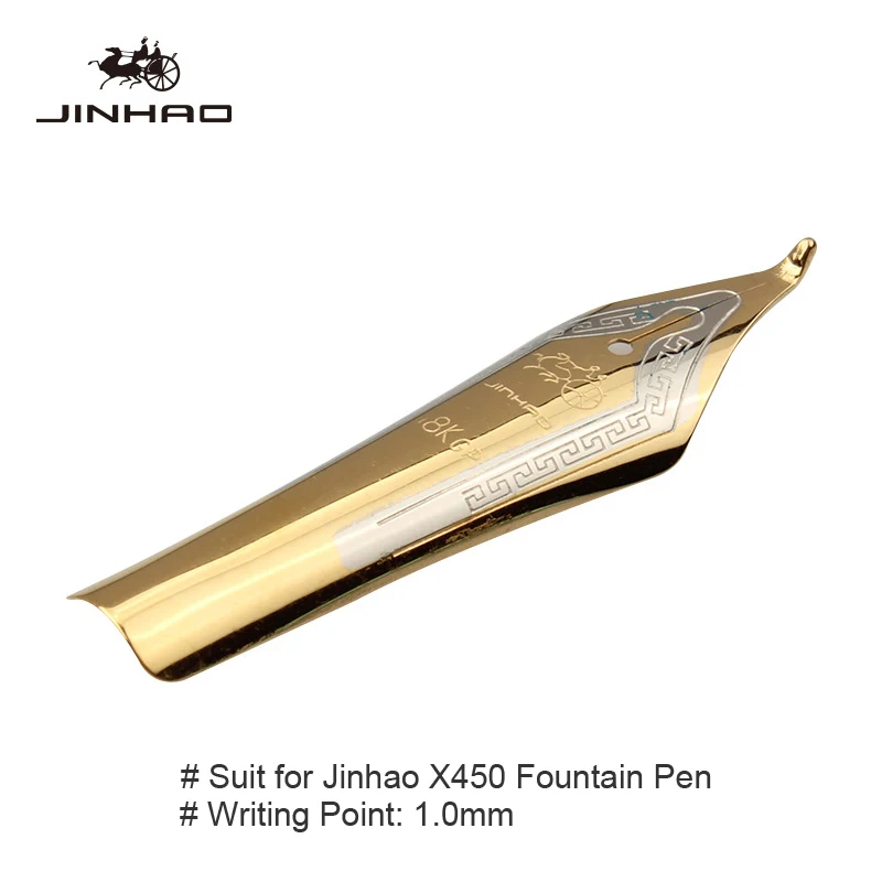 Перьевая ручка PHANTACI Irauarita металлическая с золотым зажимом