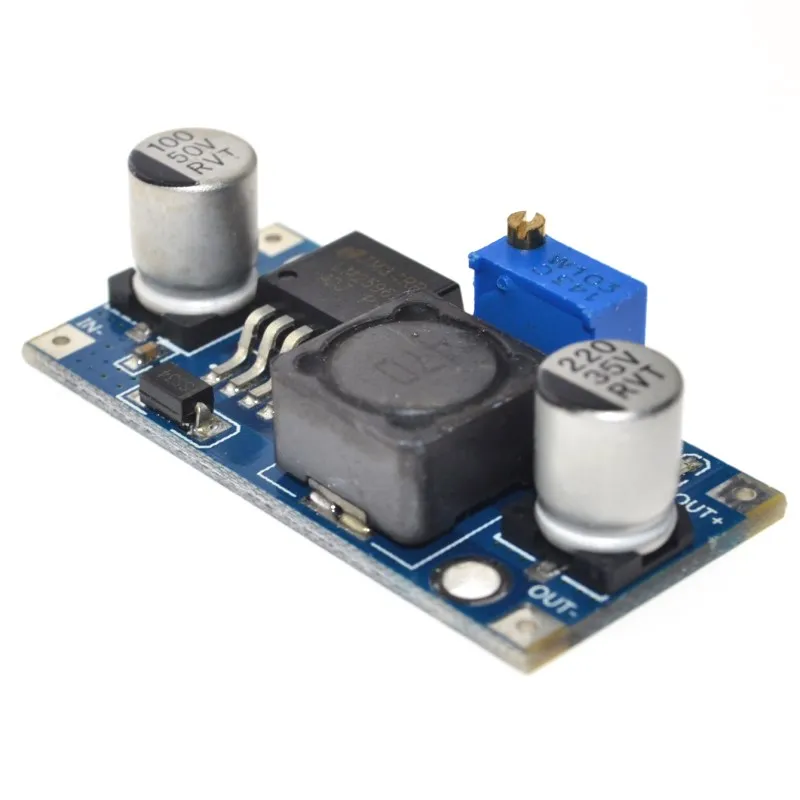 LM2596S ADJ DC Регулируемый понижающий регулятор напряжения Модуль питания плата 3A