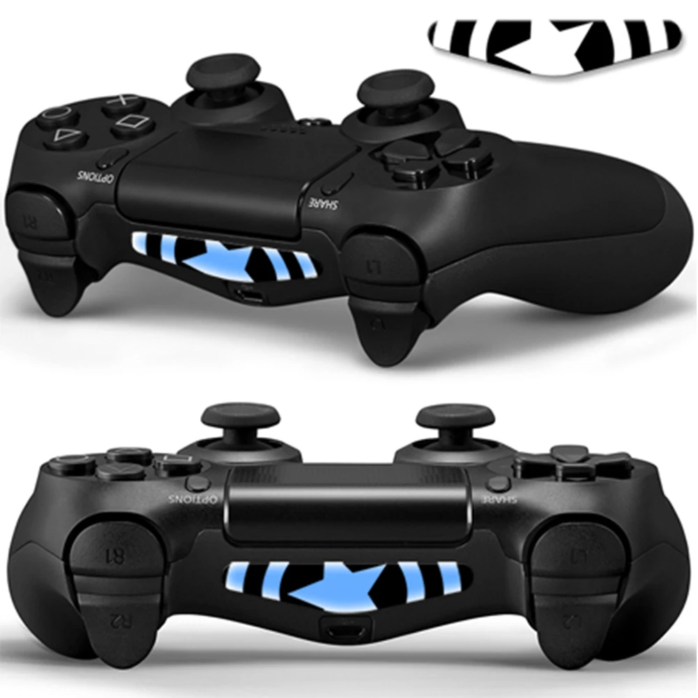 Новинка 2020 светодиодный светильник для Playstation 4 наклейка на панель контроллер PS4