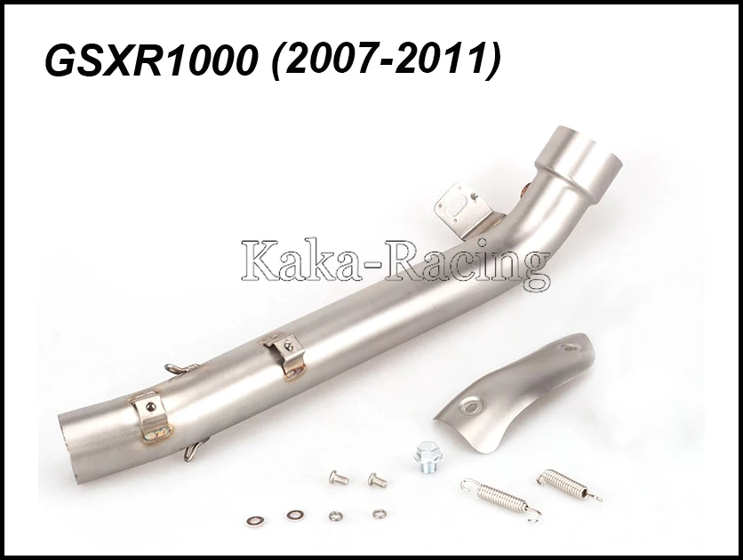 GSXR 250 650 700 750 1000 Средний Соединительный выхлопной трубы мотоцикла для Suzuki GSXR1000 GSXR750