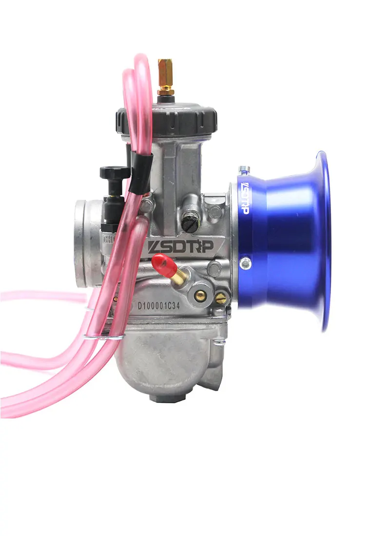 ZSDTRP модифицированный мотоциклетный КАРБЮРАТОР 2 T/4 T PWK Carburador 34 36 38 40 42 мм с дроссельной заслонкой+ ручки+ воздушный фильтр