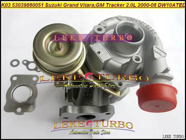 Турбокомпрессор K03 53039700051 53039880051 ZY34027010 для отслеживания GM Suzuki Grand Vitara 2.0L двигатель