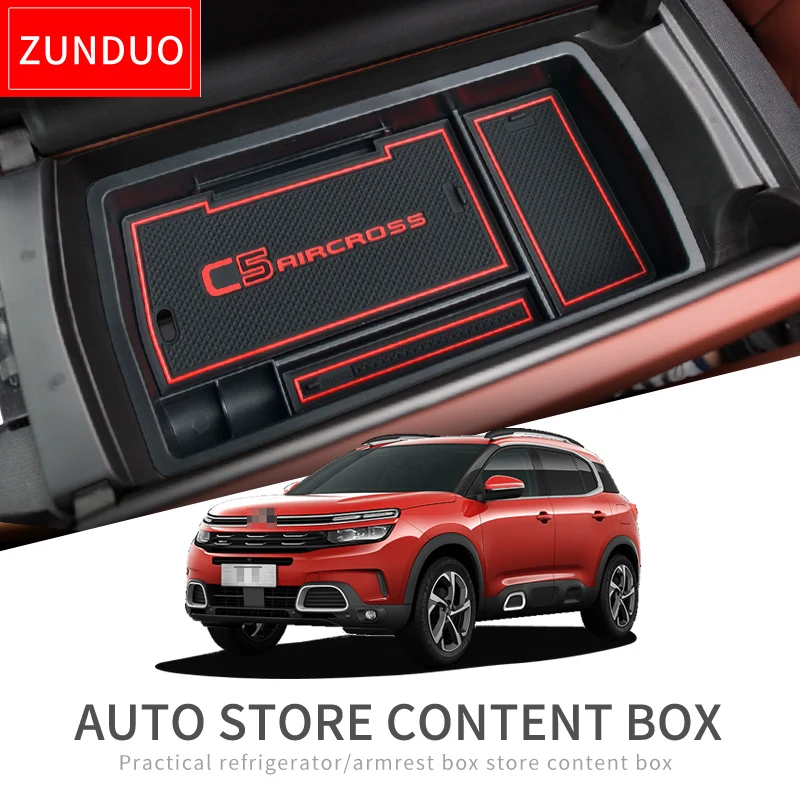 ZUNDUO полка для мелочей для Citroen C5 Aircross укладка Tidying автомобильный Органайзер внутренние аксессуары C5-Aircross
