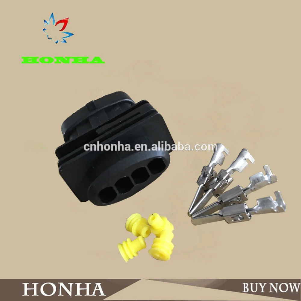

1928403453 cheap price PA66 black 4 pin automotive male wire harness connector