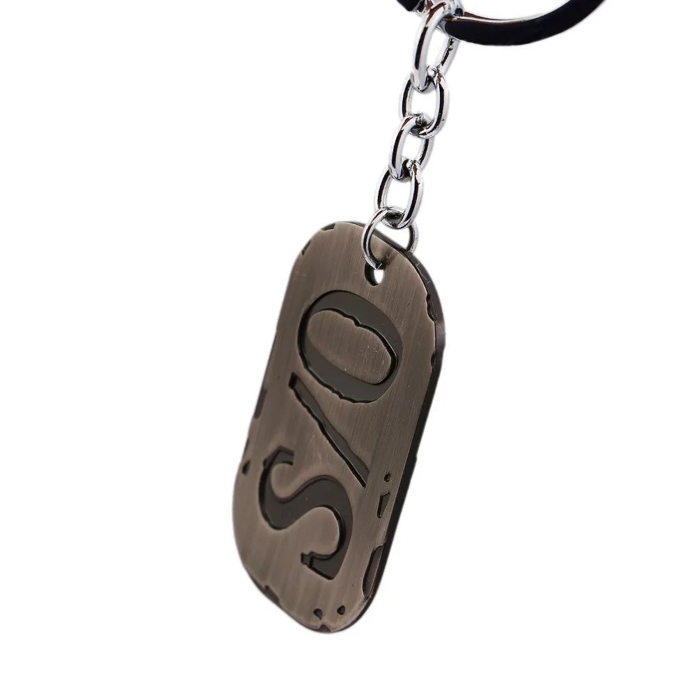 Головной убор в стиле гангста брелок S0 Cool Dog Tag круто с брелком-держателем для