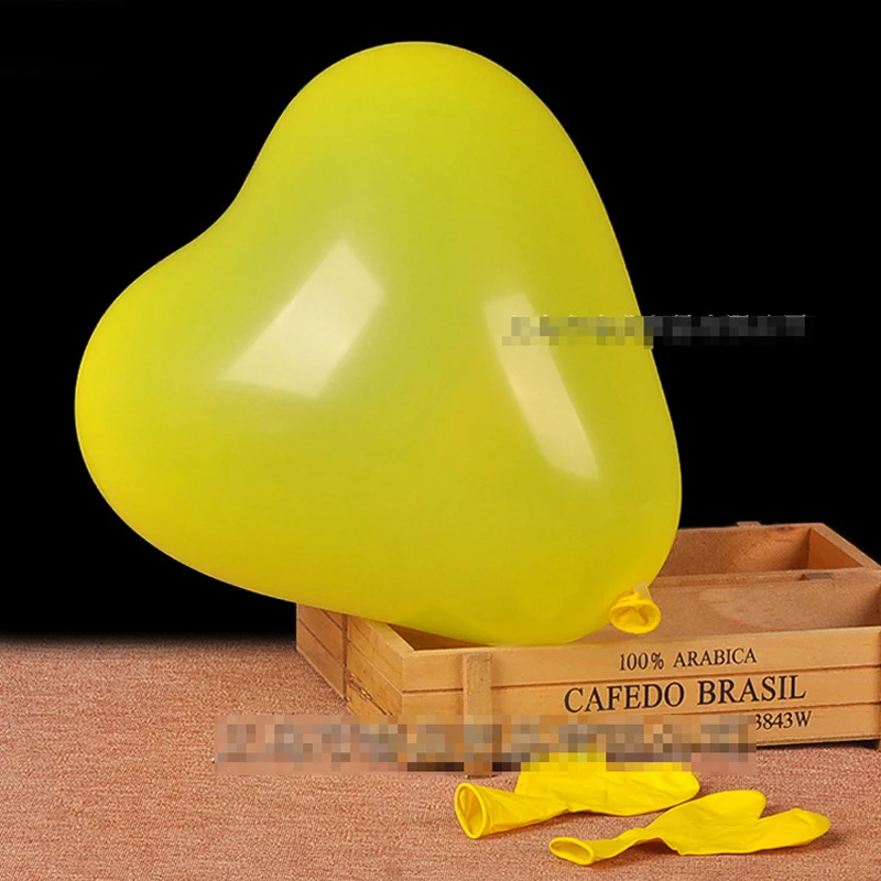 100 шт./лот матовый шар 10 дюймов № 6 1 5 г баллоны латексный формы сердца Красочные