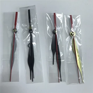 100 комплектов, настенные часы сделай сам, аксессуары, Металлическая стрелка с иглой, секундная стрелка, минутная стрелка, набор стрел, часы, домашний декор