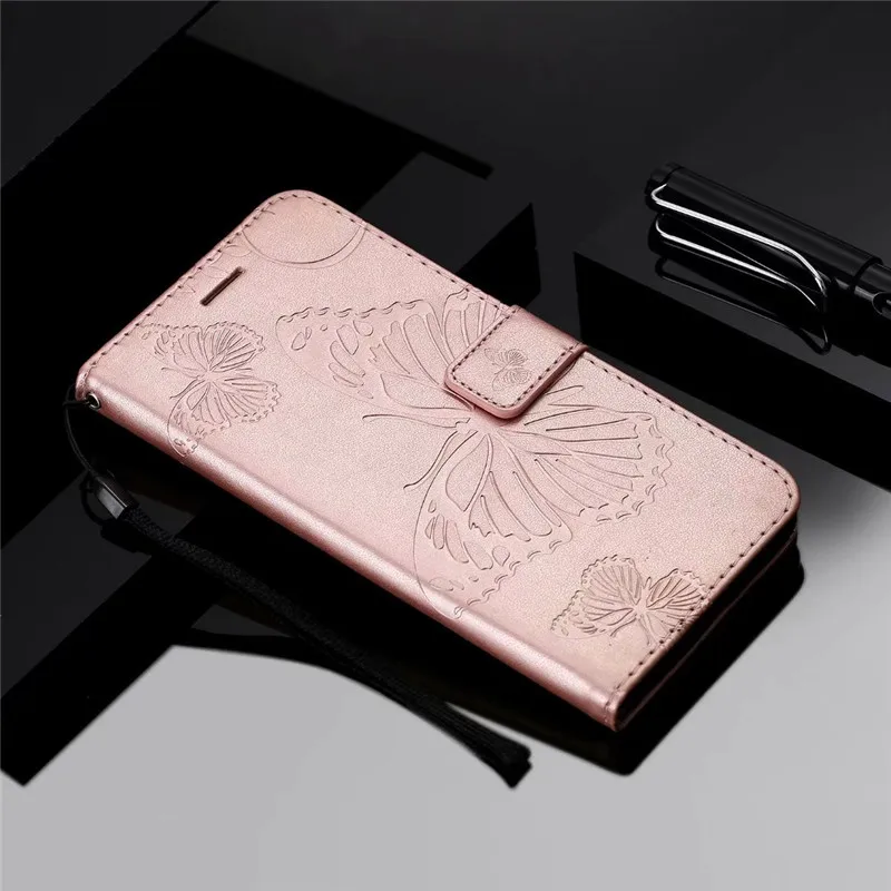 rose gold 3D бабочка чехол для телефона для samsung note10 S8 S9 S10 5G J2 pro J3 J5 J7 Note8 9 J4 плюс J6 J8 J2 core C9pro чехол - Цвет: rose gold