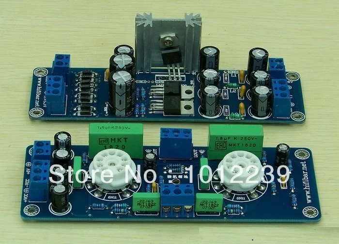 X 10D буферный предусилитель (трубка 6N11)|preamp board|buffer preamppreamp tube board |