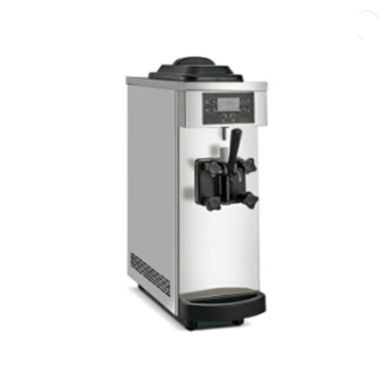 

Automatic commercial 8L mini soft desktop single ice cream machine for sale