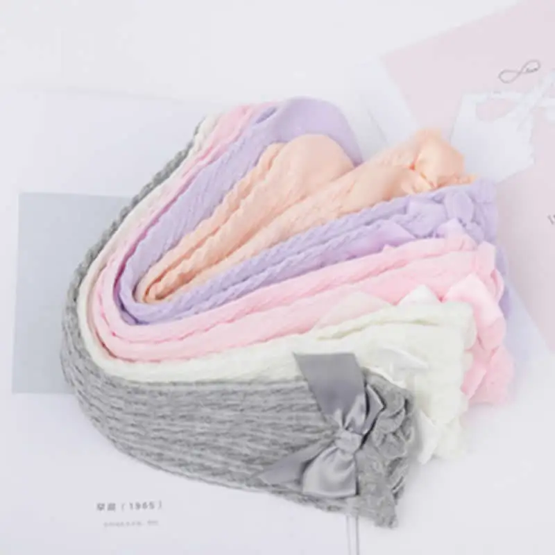 Милые теплые высокие носки до колена для маленьких девочек тонкие детские