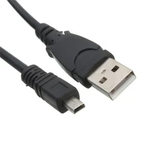 500pcslot black 8 pin uc e6 camera usb data cable cord for olympus pentaxist finepix for sony nikon coolpix