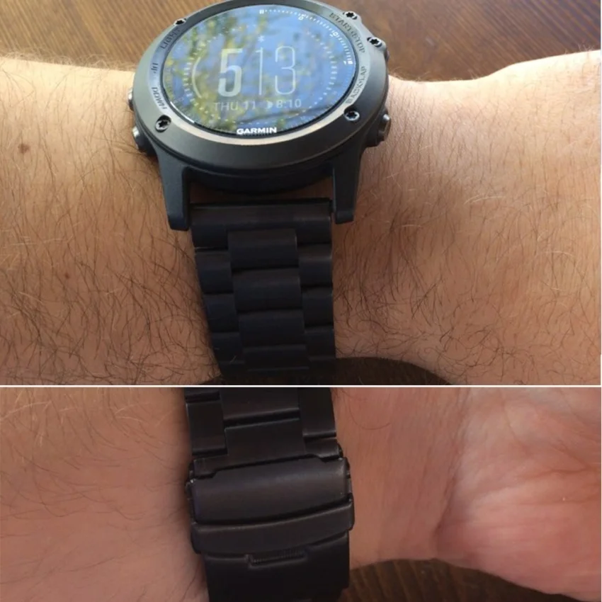 Универсальный ремешок для часов из нержавеющей стали 26 мм браслет на запястье