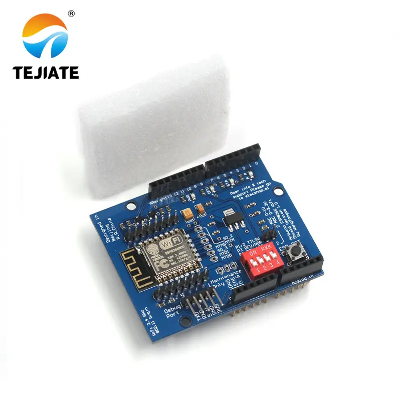 1 шт. Новый ESP8266 веб сервер серийный WiFi Плата расширения shiled ESP 12E для UNO R3 Diy