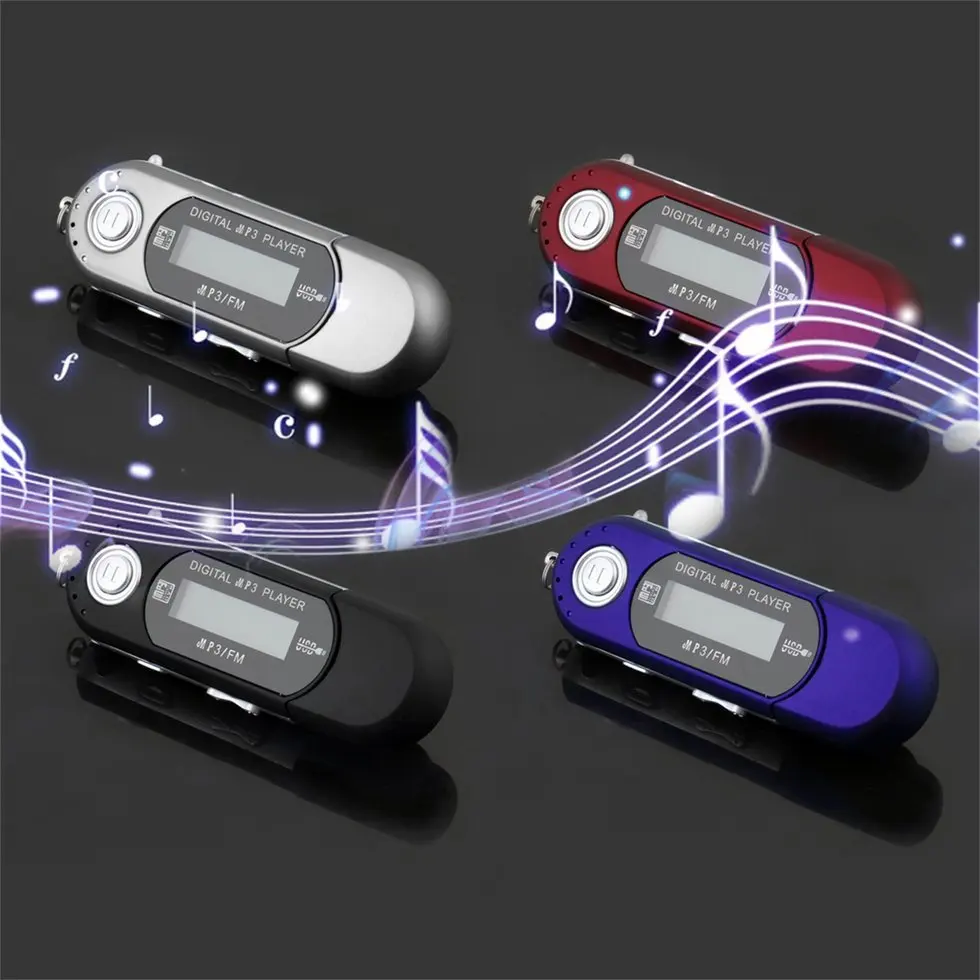 2PCS Mini USB 2.0 Flash Drive High Speed Transfer LCD Display MP3 Music Player | Электроника