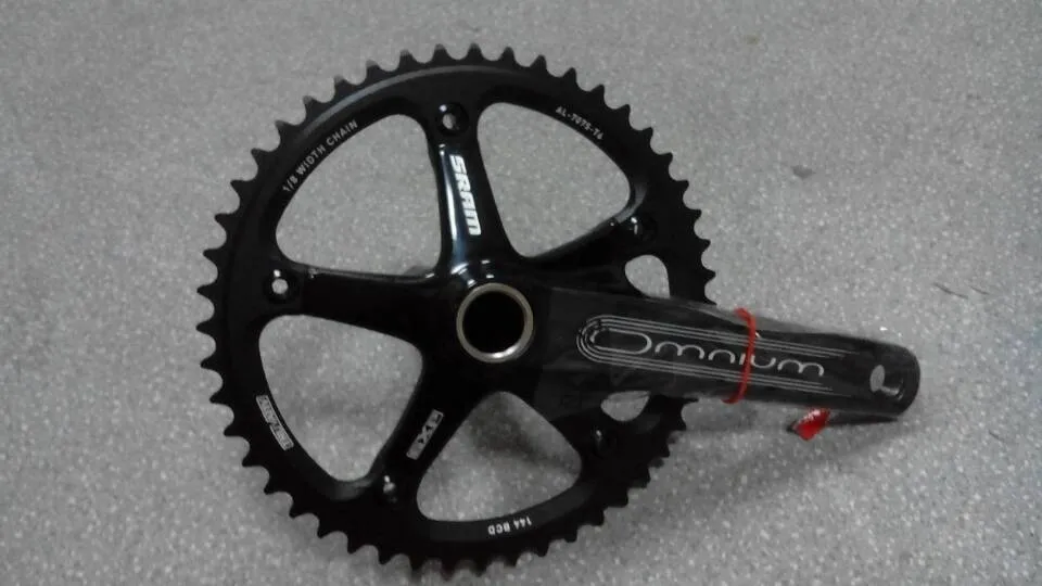 С фиксированной передачей и цепным колесом/sram omnium crank с 48 T/велосипедным приводом и цепным колесом