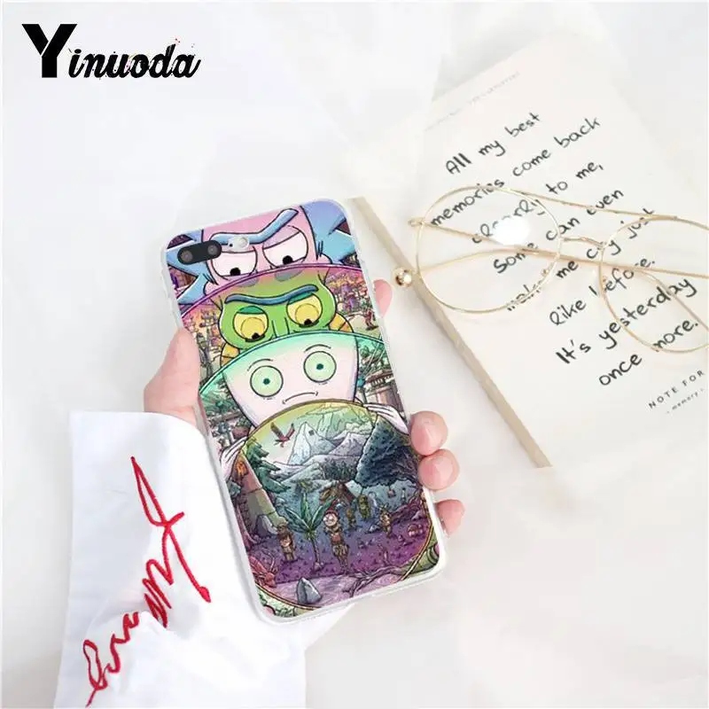A13 Yinuoda Рик и Морти ТПУ чехол для телефона крышка оболочка для iPhone 8 7 6 6S Plus 5 5S SE XR X XS MAX 10 11 11pro 11promax чехол - Цвет: A13