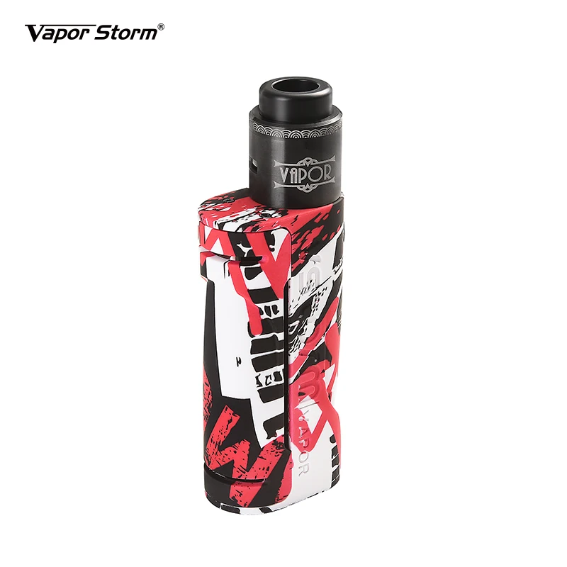 Vapor storm 90 Вт RDA испаритель набор электронная сигарета коробка мод Лев DIY 3 этап