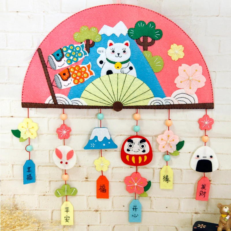 Настенная подвеска ручной работы в японском стиле милый декоративный кулон