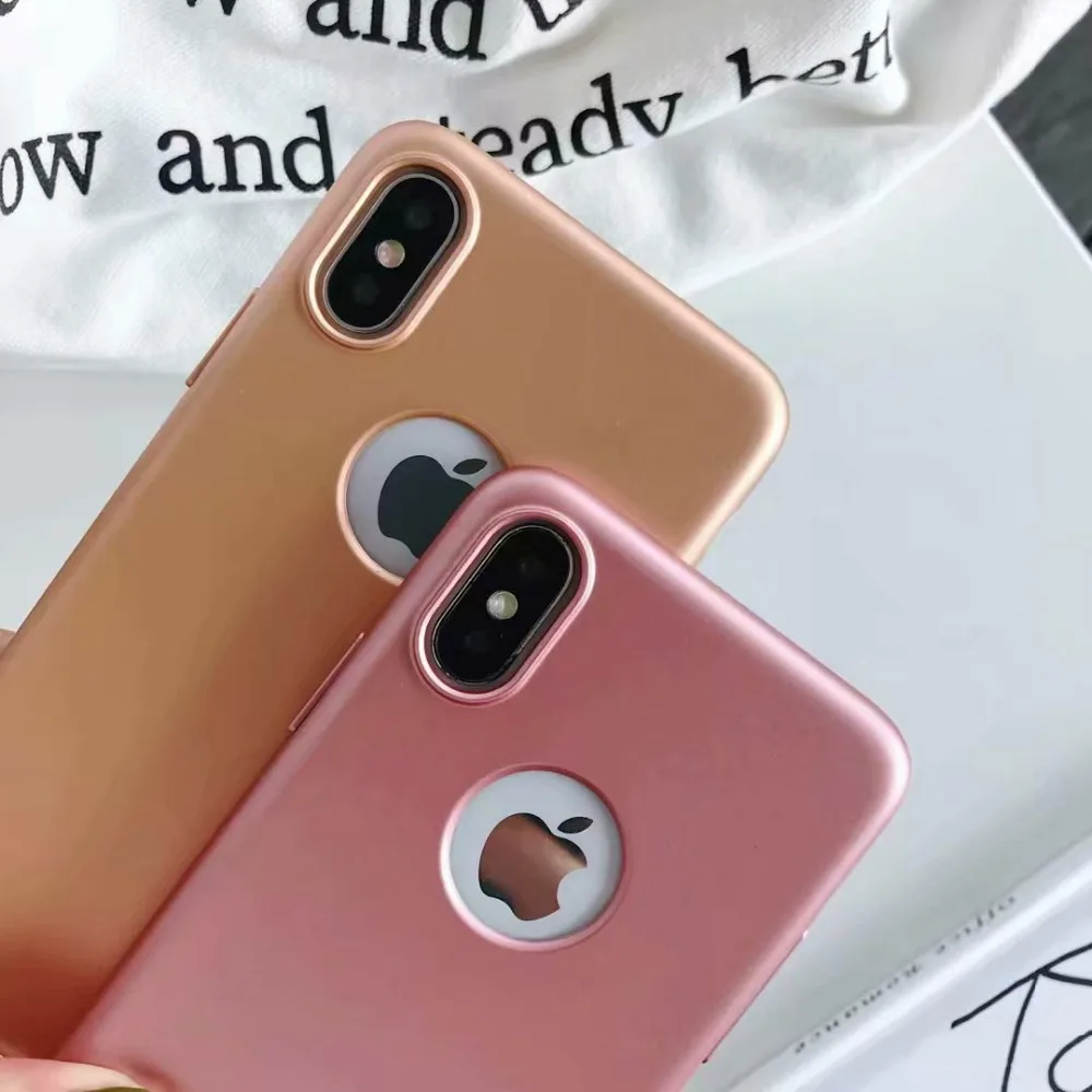 Милая матовая задняя крышка для iPhone X XR XS MAX чехол телефона жесткие чехлы ПК 6 6s 7 8