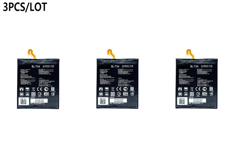 IKoelzcuC 3155 мАч/3300 мАч BL T34 Батарея для LG V30 V30A H930 H932 LS998 батареи мобильного телефона в