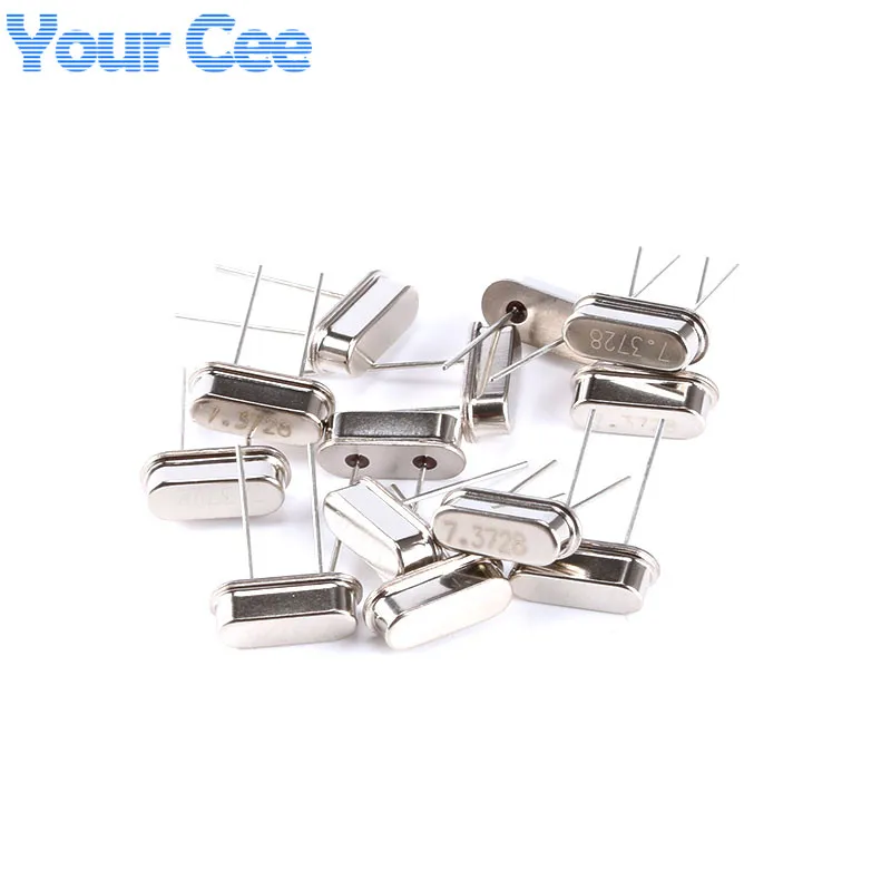 10 шт. Пассивный Кварцевый резонатор 7 3728 МГц М Гц м|crystal oscillator circuit|crystal wedding hair