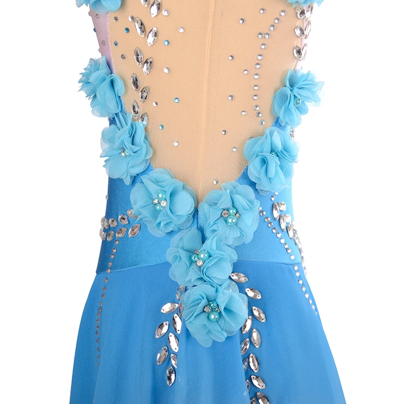 Платье Nasinaya для фигурного катания на коньках индивидуальное соревнование фото