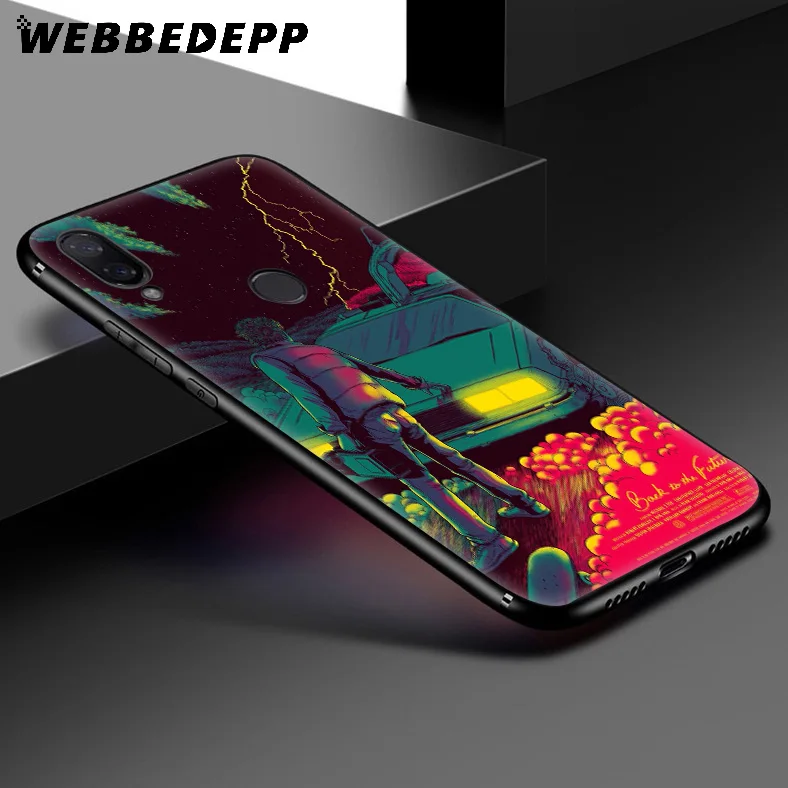 WEBBEDEPP Back To The Future Soft Case for Xiaomi Redmi K20 7A 4A 4X 5 5A 6 6A S2 Note 8 4 7 Pro Plus Prime |