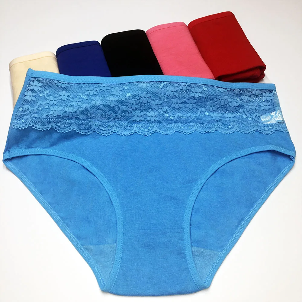 Женские хлопковые трусы CURRADA нижнее белье больших размеров с высокой талией 6