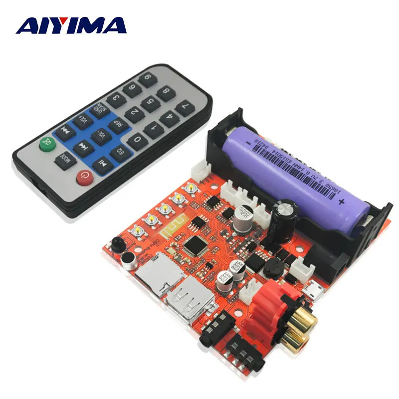 AIYIMA Bluetooth аудио приемник Lossless 4 2 динамик усилители доска декодирования
