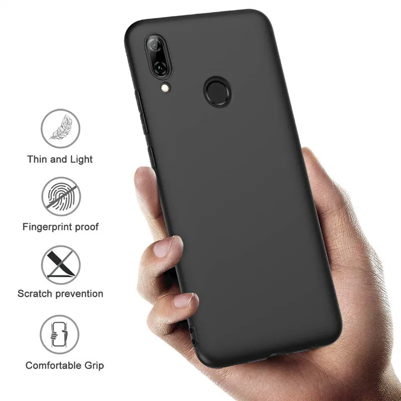 Чехол для Huawei P Smart 2019 мягкая Матовая силиконовая задняя крышка 6 21 дюйма чехол