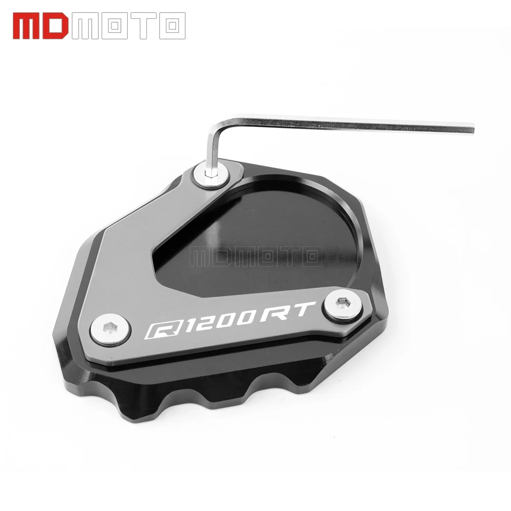 

For BMW R1200RT R1200 RT R 1200RT 2004-2013 Motorcycle CNC Kickstand Foot Side Stand Extension Pad Support Plate Enlarge Stand