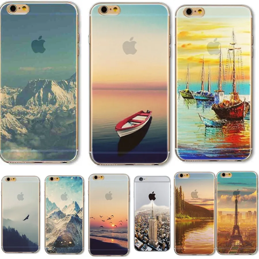 Мягкий силиконовый чехол для Apple Iphone6 прозрачный iphone 6 6S |